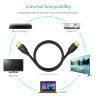 Кабель Syncwire HDMI-HDMI 2.0b 4K@60Hz UHD, ARC, 18 gbps, 1,5 м. цвет черный (SW-HD059)