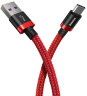 Кабель Baseus HW flash charge cable USB For Type-C 40W 2 м (CATZH-B09) Purple Red
