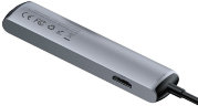 USB-концентратор Baseus Mechanical eye Six-in-one (CAHUB-J0G) Grey