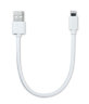Кабель USB 2.0 - Apple iPhone/iPod/iPad 8pin, 0.2м, 2.1A, Partner