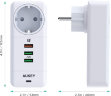 Сетевое зарядное устройство Aukey Wall Charger PA-W01 (White)