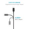 Кабель для зарядки и синхронизации iPod, iPhone, iPad Anker Powerline 0.9m USB-Lightning A7101H12 (Black)