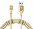 Anker PowerLine+ Lightning(a7114hb1) - USB 1.8 m - кабель для iPhone/iPad (Gold)